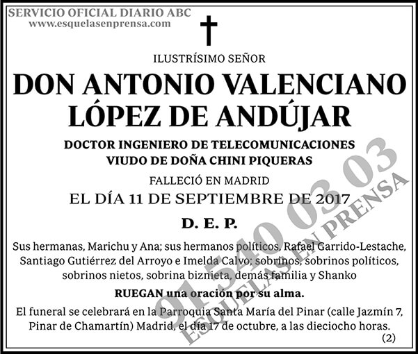 Antonio Valenciano López de Andújar
